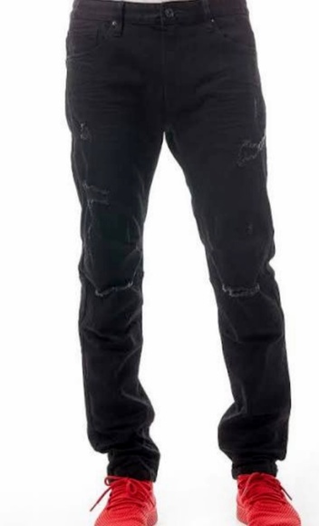 smoke rise black jeans